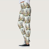 Leggings Dalmatien avec œufs de Pâques (Gauche)