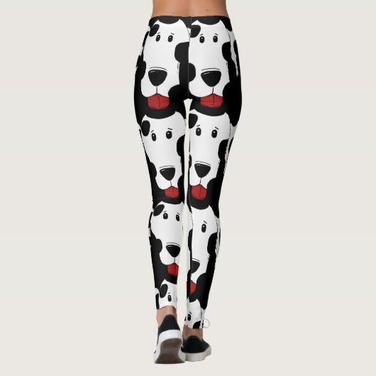 LEGGINGS DALMATION CHIEN YOGA PANTS (Dos)