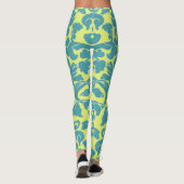 Leggings Damas bleu clair (Dos)