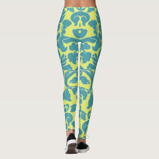 Leggings Damas bleu clair (Dos)