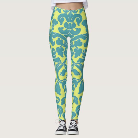 Leggings Damas bleu clair (Devant)