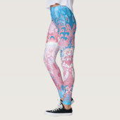 Leggings Damas de serpent transgenre - Couleur de drapeau d (Gauche)