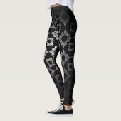 Leggings Damas florales blanches (Gauche)