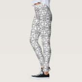 Leggings Damas Noir Et Blanc (Gauche)