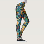 Leggings Damas victorienne minuit (Droite)