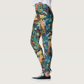 Leggings Damas victorienne minuit (Gauche)