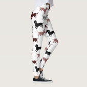 Leggings Damask Dachshunds (Droite)