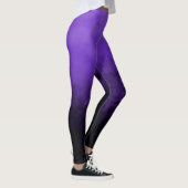 Leggings Damask Glamour Mode Fumé Nuageux Violet (Droite)