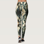 Leggings Dame Abstraite (Dos)
