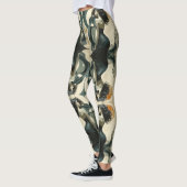 Leggings Dame Abstraite (Gauche)