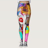 Leggings Dame Clashy (Devant)