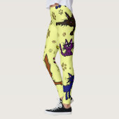 Leggings dame Crazy Cat (Gauche)