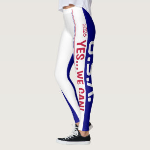 Leggings Dames Americas 250ème OUI NOUS PEUVONS
