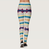 Leggings Dames en gris (Dos)