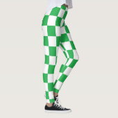 Leggings Damier Vert et Blanc (Droite)