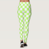 Leggings Damier visuel classique lime (Dos)