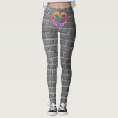 Leggings d'amour dur (Devant)