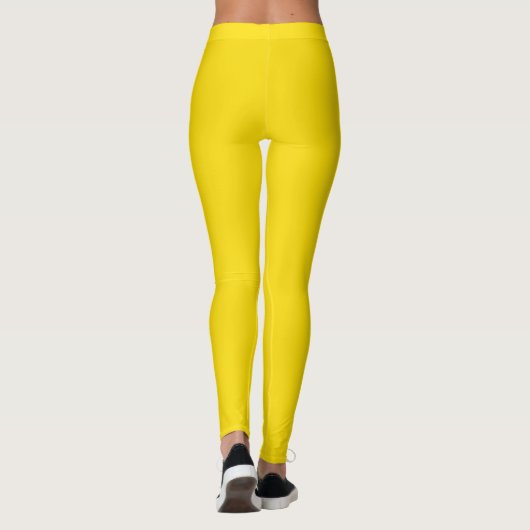 Leggings Dandelion (couleur solide)  (Dos)
