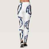 Leggings Dandelion de chat cosmique (Dos)