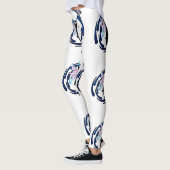 Leggings Dandelion de chat cosmique (Gauche)