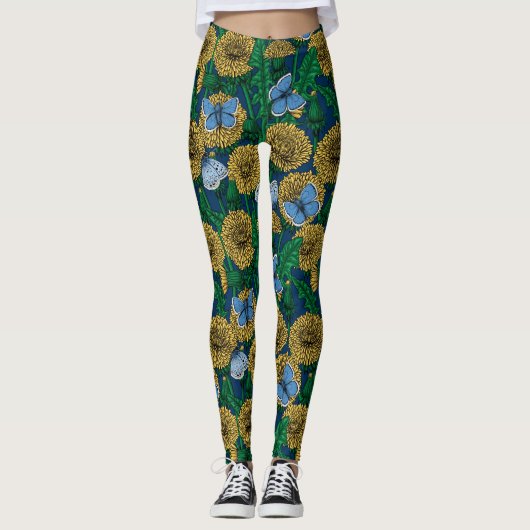 Leggings Dandelion medow (Devant)