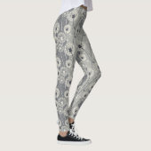 Leggings Dandelion monochrome moderne (Droite)