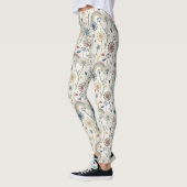 Leggings Dandelions Whimsical Rainbow et Botanical (2) (Gauche)