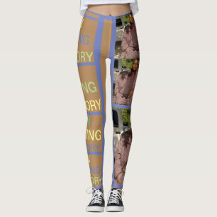 LEGGINGS DANS DES GUÊTRES AFFECTUEUSES DE MÉMOIRE