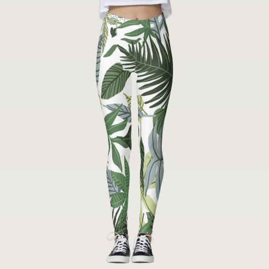 Leggings Dans la jungle (Devant)