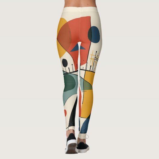 leggings dans le style de Picasso (Dos)