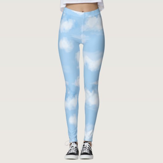 Leggings Dans les nuages (Devant)