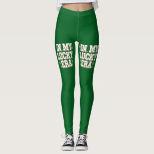 Leggings Dans Ma Lucky Era Saint Patrick's Day Cadeau famil