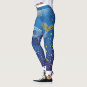 Leggings dansants de baleines (Gauche)