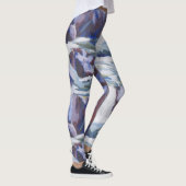 Leggings Danse de peinture à l'eau (Droite)