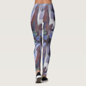 Leggings Danse de peinture à l'eau (Dos)