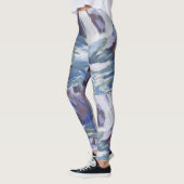 Leggings Danse de peinture à l'eau (Gauche)