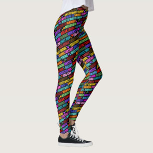 Leggings Danse de salle de bal Styles de danse Impressi