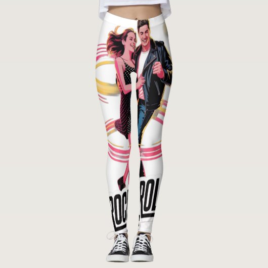 Leggings danse en couple (Devant)