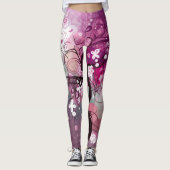 Leggings Danse Enchantée Cherry (Devant)
