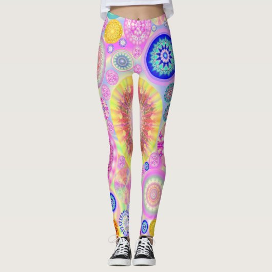 Leggings Danse Mandala (Devant)