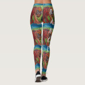 LEGGINGS DANSER PAR L'ARTISTE PAULA REILLY. (Dos)