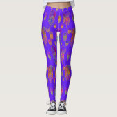 Leggings Danser sous-marin Rainbows Profond (Devant)