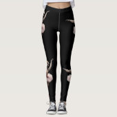 Leggings Danseur De Ballet Gibbon Monkey Dans Un Tutu, (Devant)