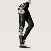 Leggings Danseur De Ballet Gibbon Monkey Dans Un Tutu, (Droite)