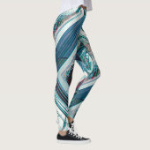 Leggings Danseur de ventre Art Déco Cubiste (Droite)