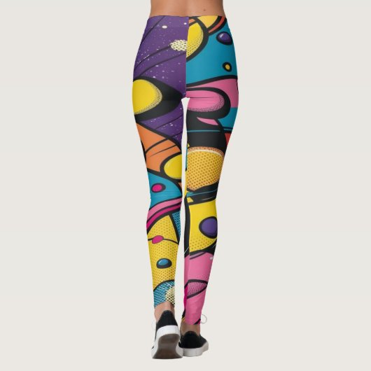 Leggings Danseuse rétro | (Dos)
