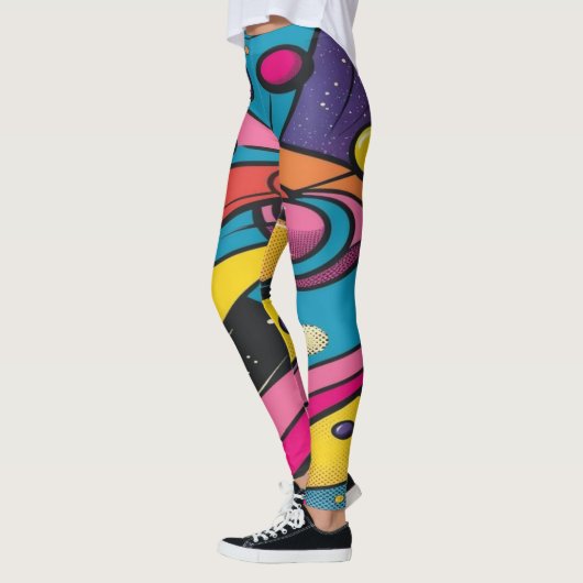 Leggings Danseuse rétro | (Gauche)