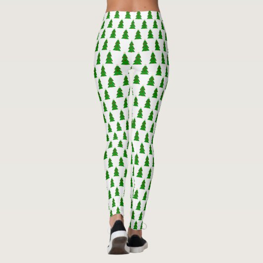 Leggings d'arbre de Noël (Dos)