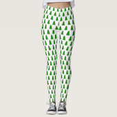 Leggings d'arbre de Noël (Devant)