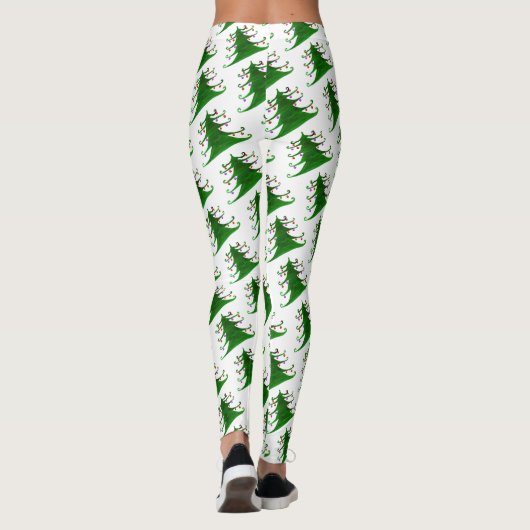 Leggings d'arbre de Noël (Dos)